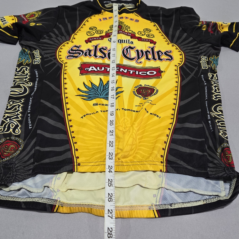Black and Yellow Performance Cycling Jerseys - Picture 5 of 14